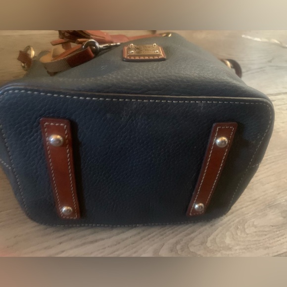 vintage Aimee Pebble Dooney & Bourke leather Bucket shoulder bag - Picture 3 of 12